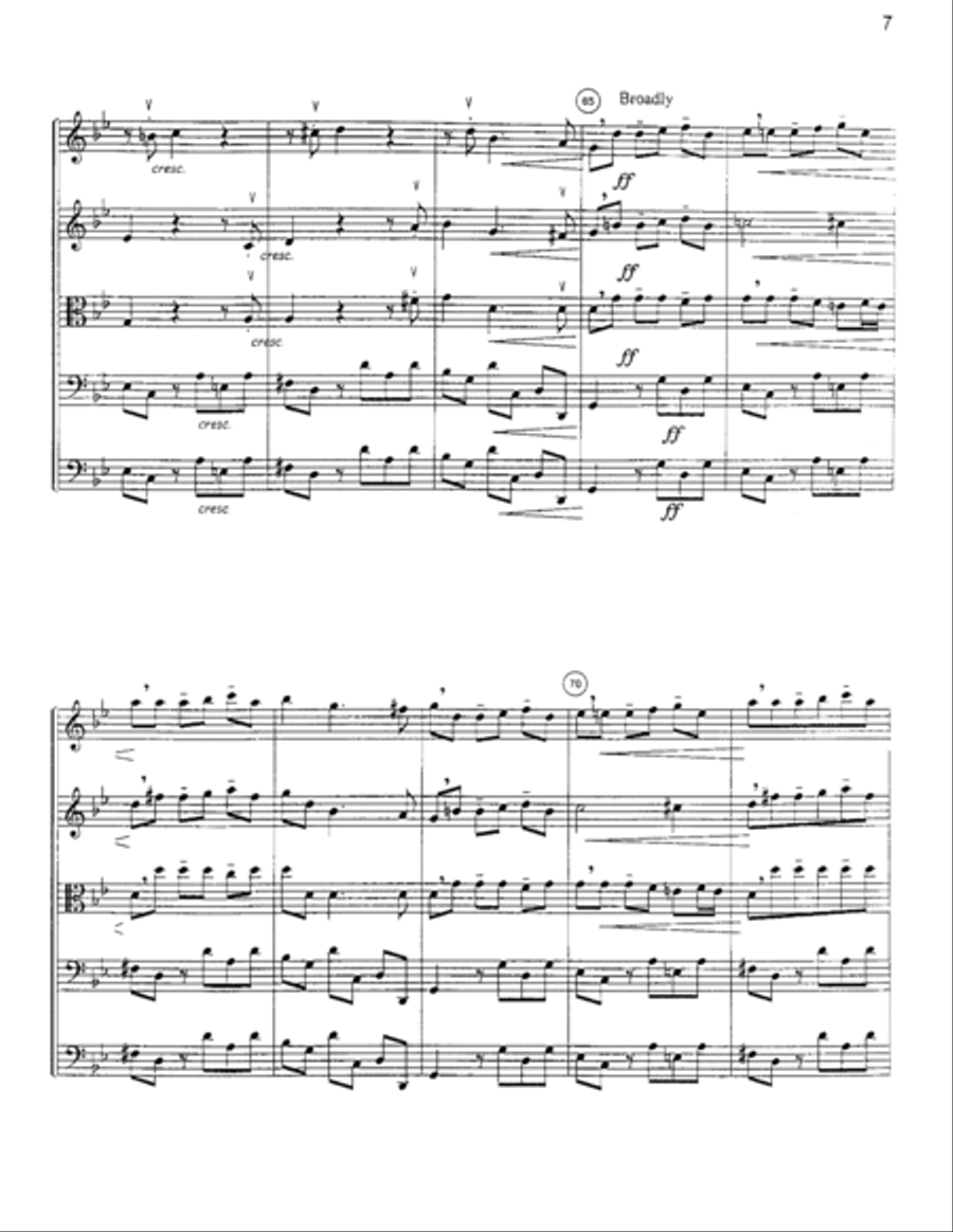 Timon of Athens: Curtain Tune on a Ground Orchestra scores gallery preview page 8