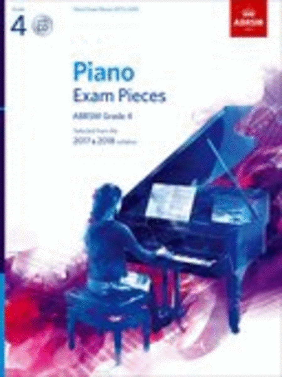 Piano Exam Pieces 2017 & 2018 ABRSM Gr.4 w/CD