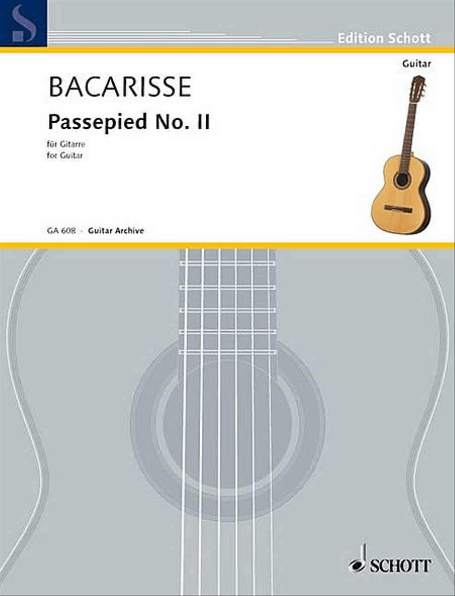 Passepied No. 2 Acoustic Guitar scores gallery preview page 1