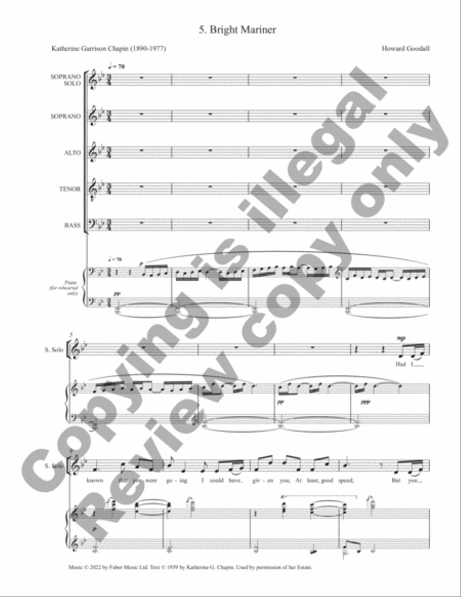 Unconditional Love (Vocal Score) 4-Part scores gallery preview page 21