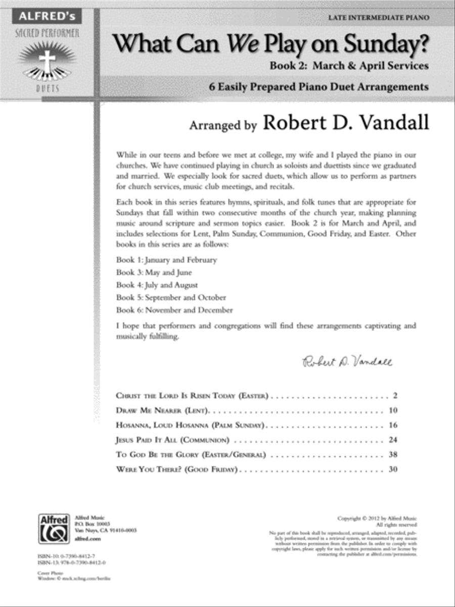 What Can We Play on Sunday? March & April Services, Book 2 Small Ensemble scores gallery preview page 2