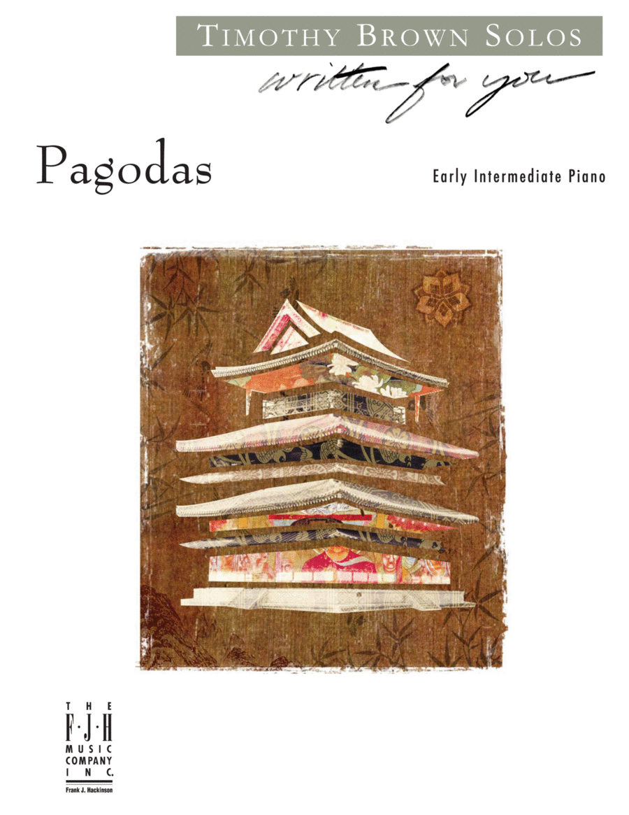Pagodas Piano Solo scores gallery preview page 1
