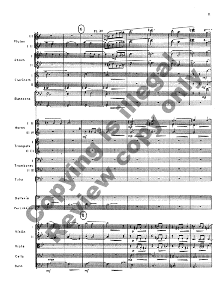 Prairie Overture (Additional Orchestral Score)