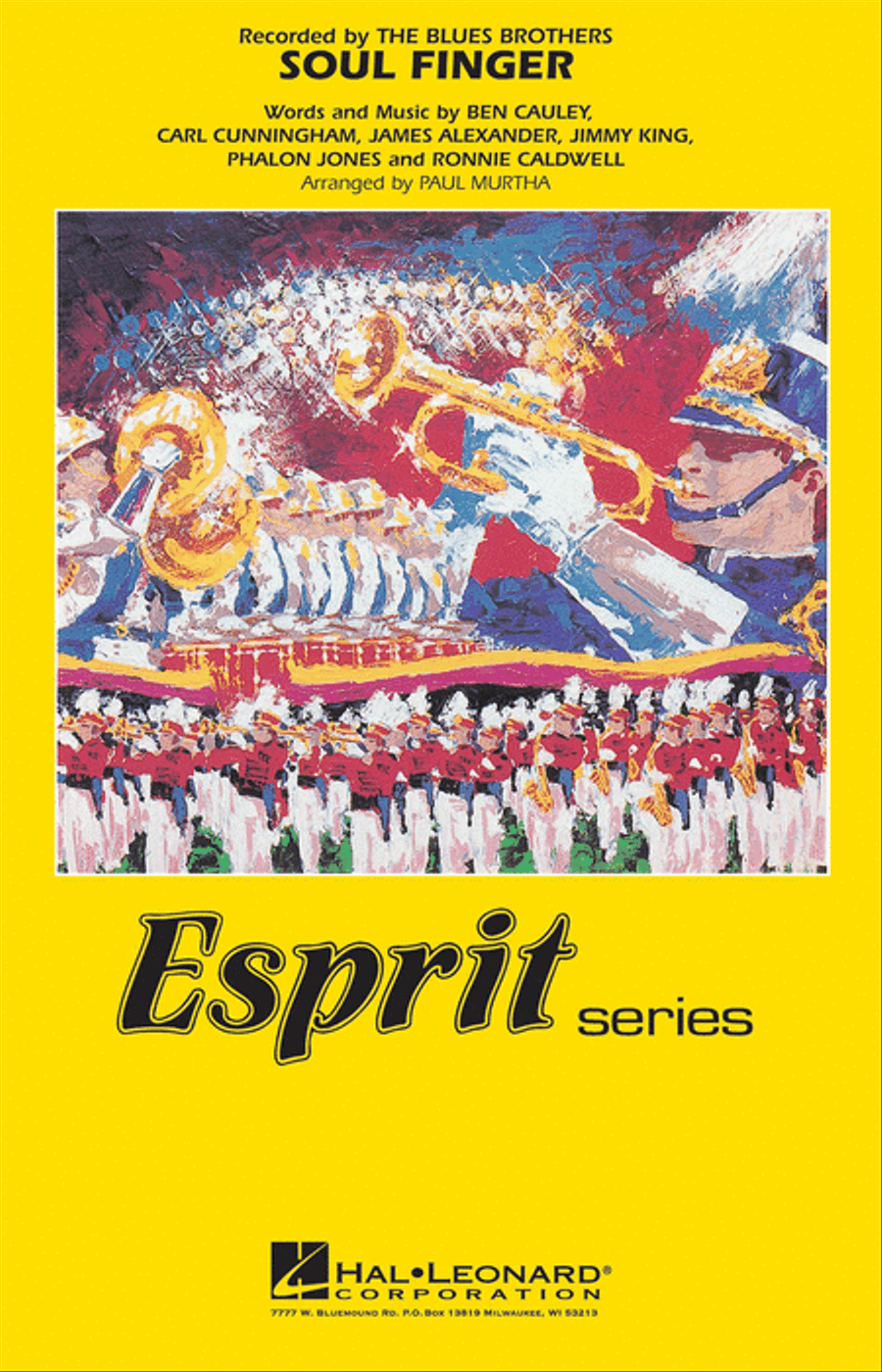 Soul Finger Marching Band scores gallery preview page 1
