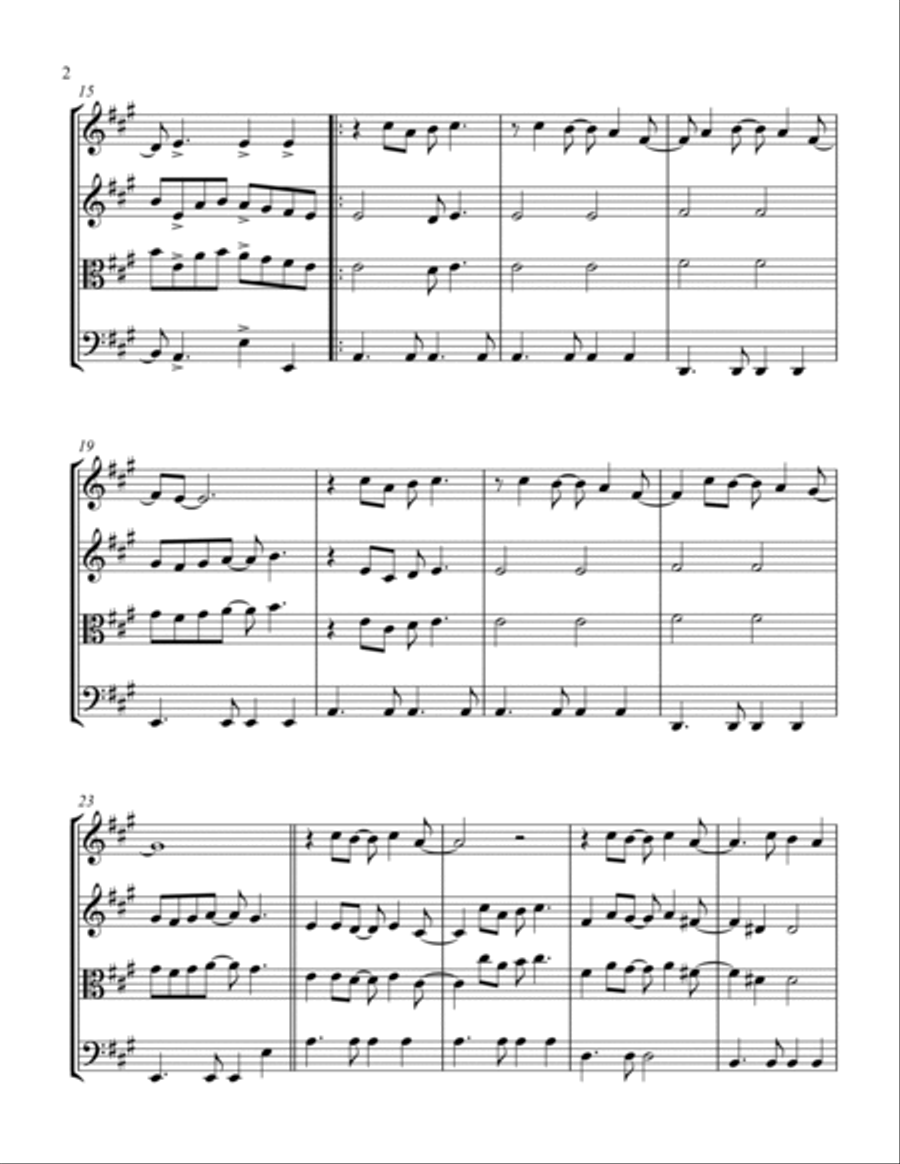 Here Comes The Sun String Trio scores gallery preview page 2