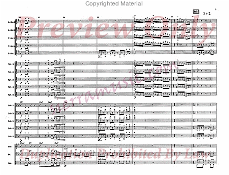 Alone Alone Jazz Ensemble scores gallery preview page 10