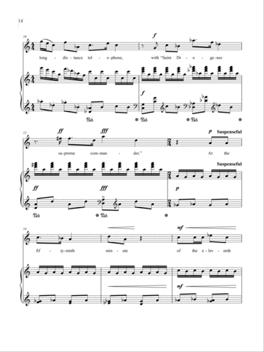 Carnegie Hall: Rescued Soprano Voice scores gallery preview page 3