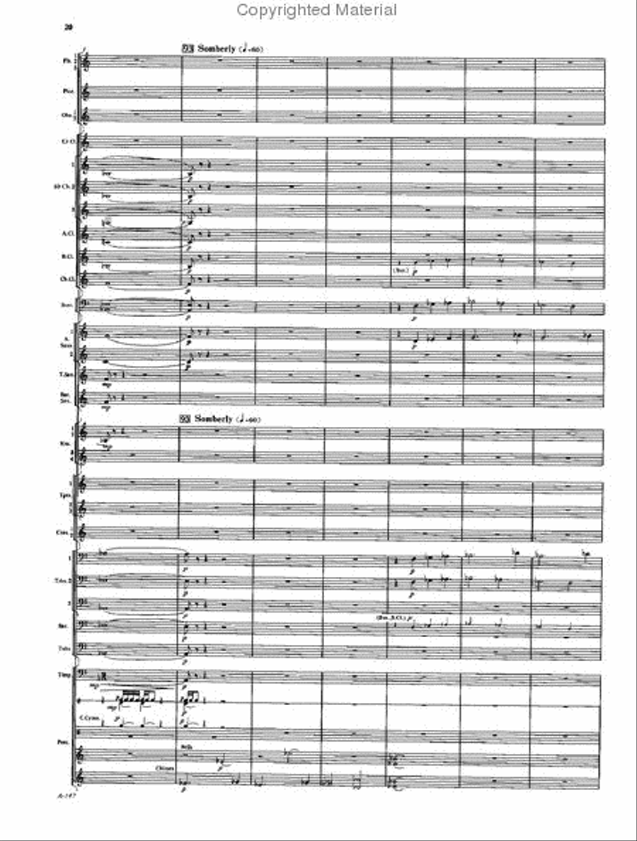 Day of the Shofar Concert Band scores gallery preview page 20