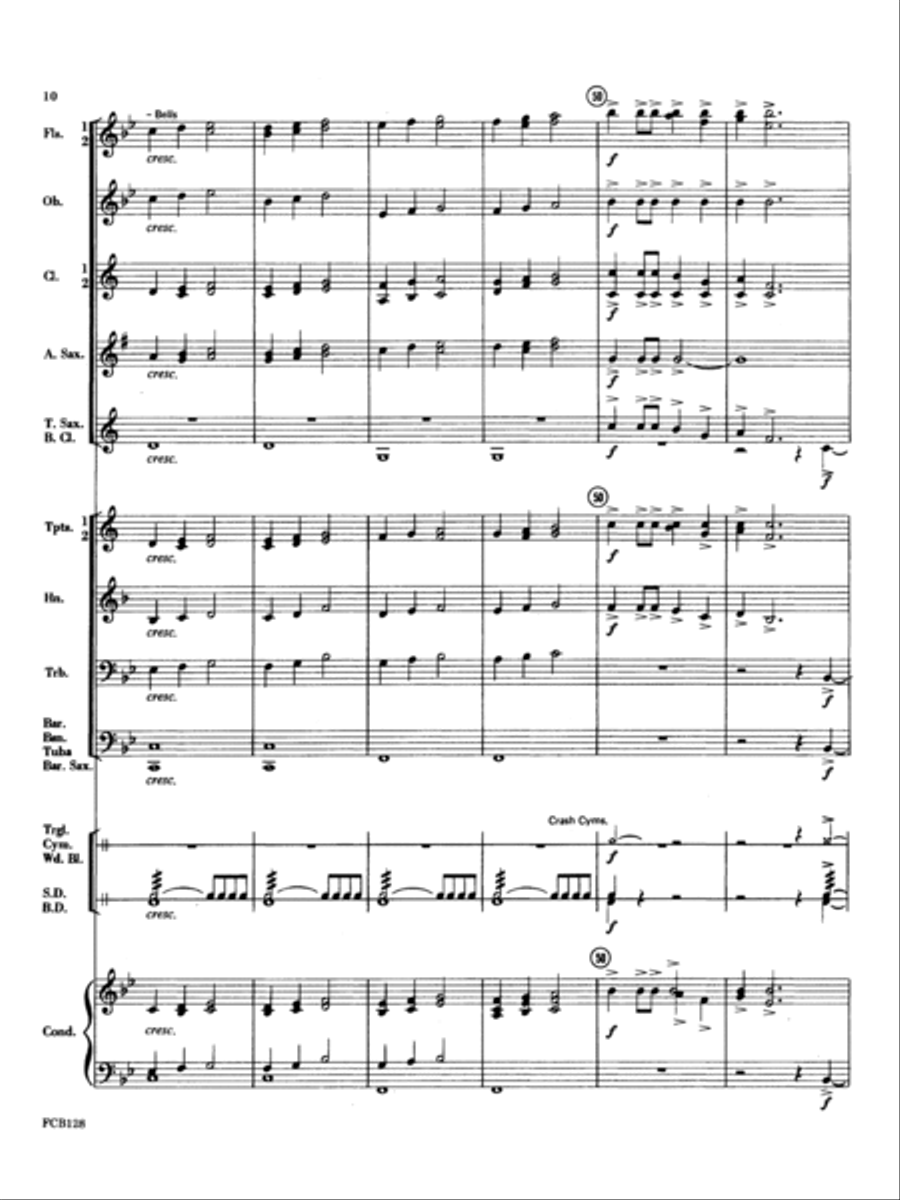 Serenade For Trumpet Serenade For Trumpet Concert Band scores gallery preview page 10