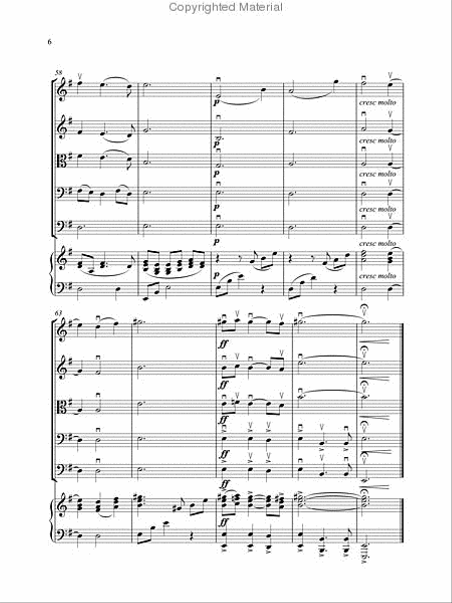 Fantasia on Scarborough Fair String Orchestra scores gallery preview page 8