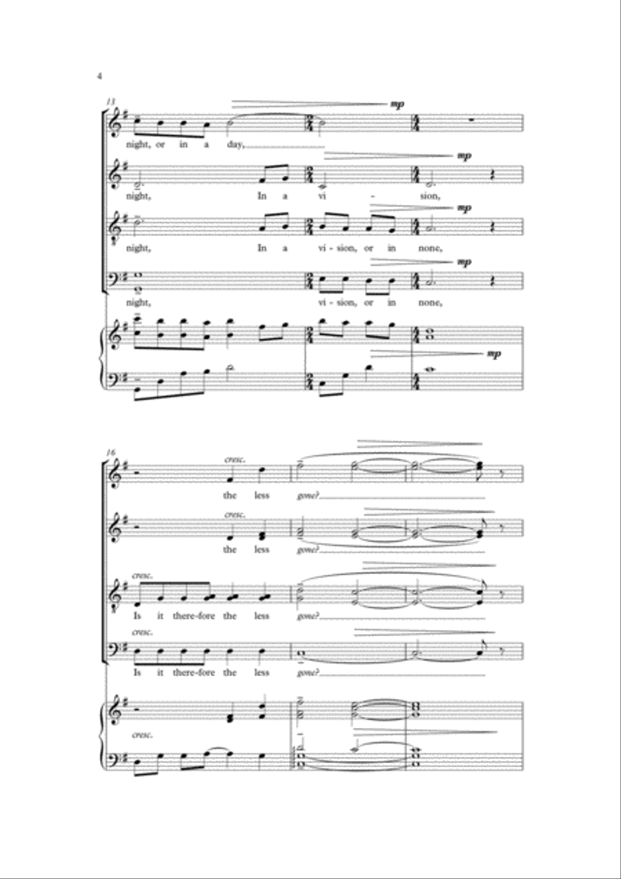 A Dream Within a Dream Divisi scores gallery preview page 4