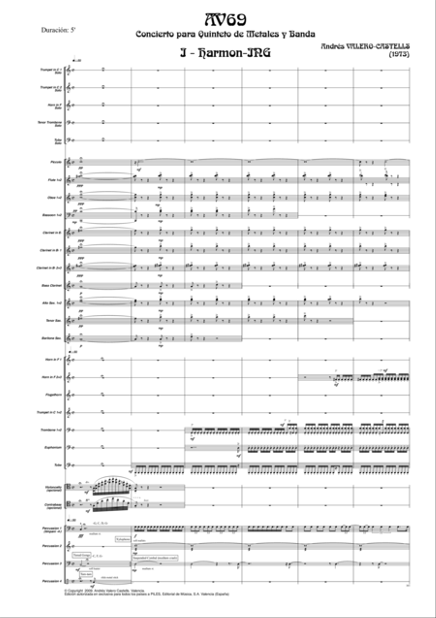 AV69 Concert Band scores gallery preview page 2