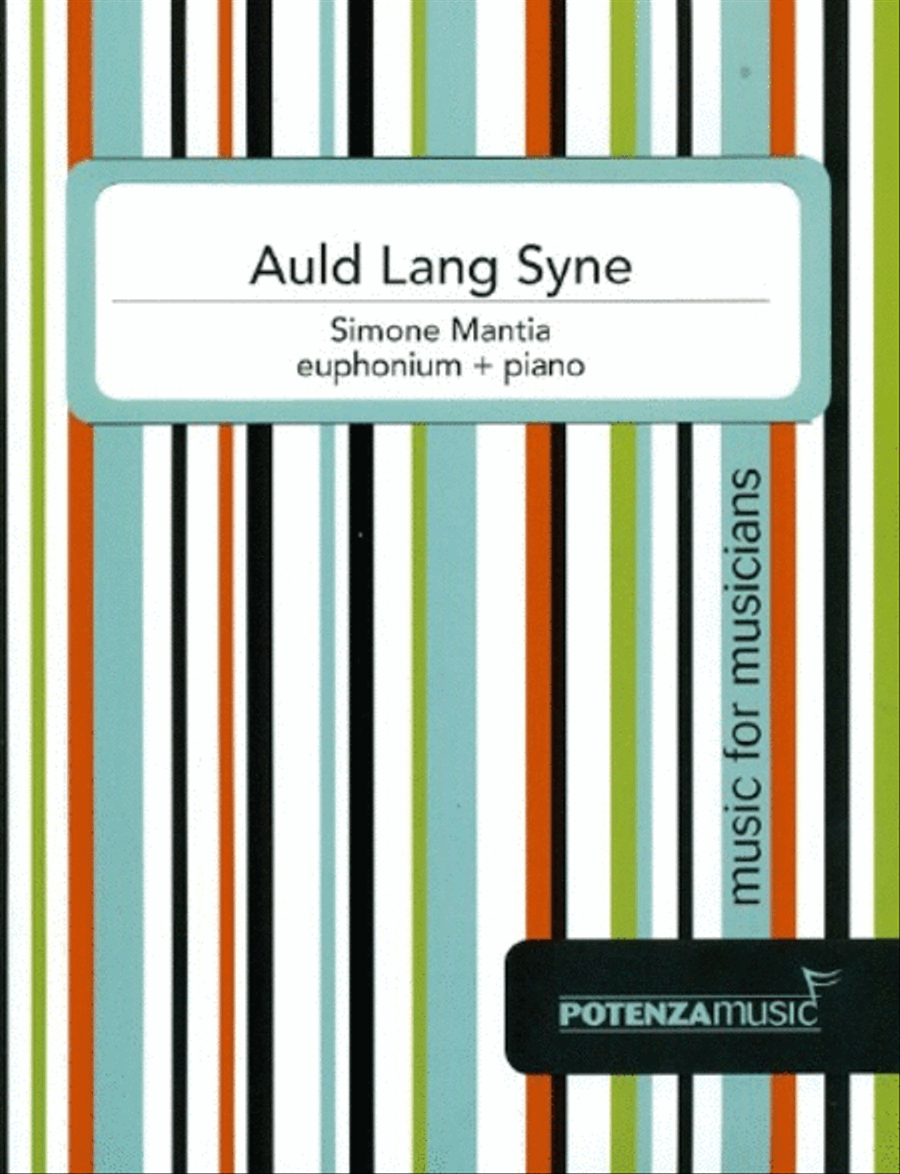 Auld Lang Syne Euphonium scores gallery preview page 1