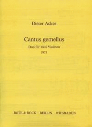 Cantus gemellus