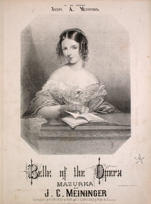 Book cover for Belle of the Opera. Mazurka