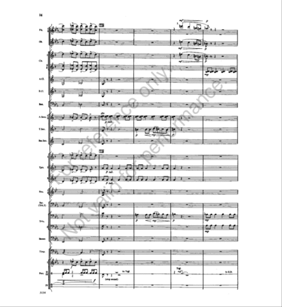Prayer and Proclamation Prayer and Proclamation Concert Band scores gallery preview page 14