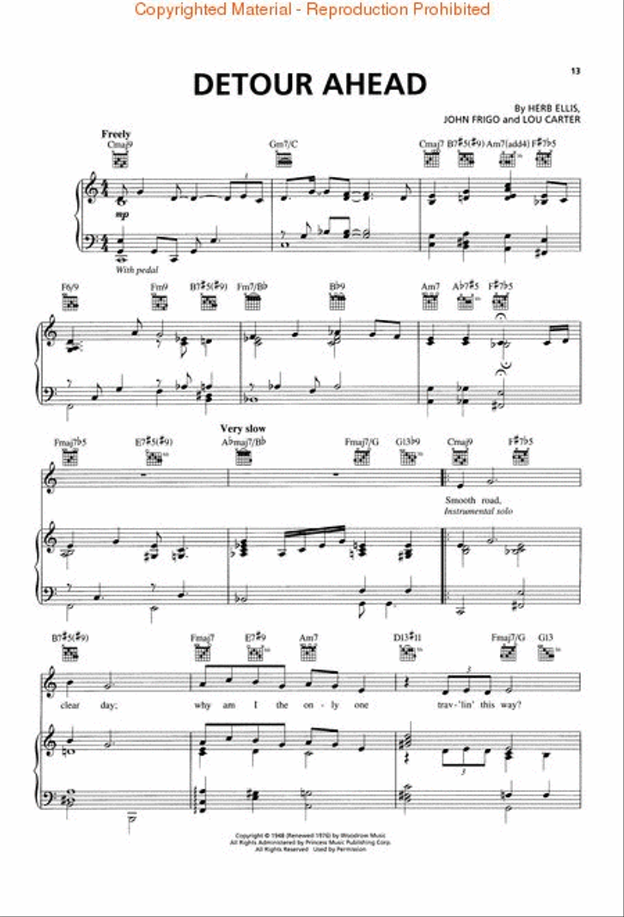 Best of Jane Monheit Piano, Vocal, Guitar scores gallery preview page 3