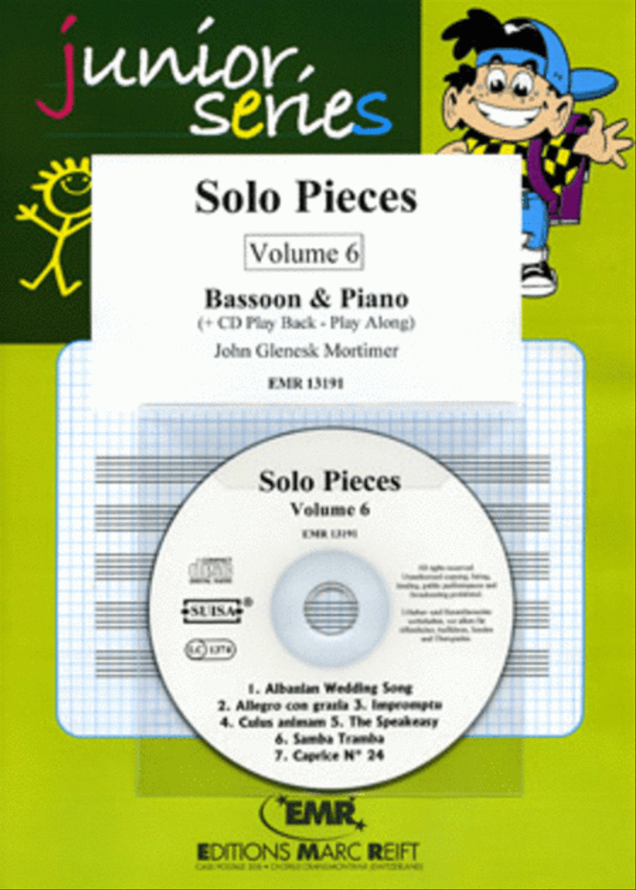 Solo Pieces Vol. 6 Bassoon Solo scores gallery preview page 1