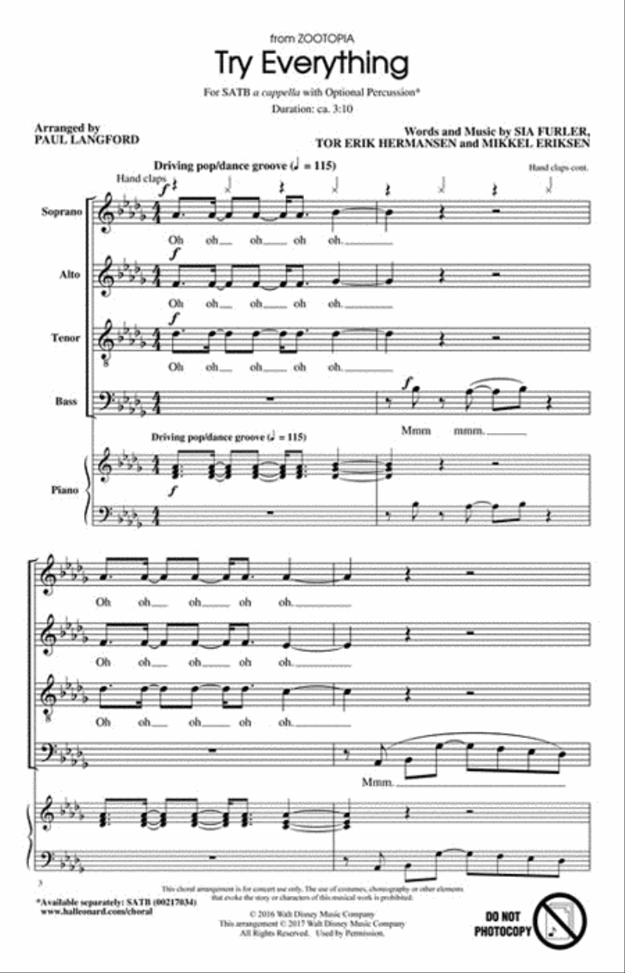 Try Everything 4-Part scores gallery preview page 2