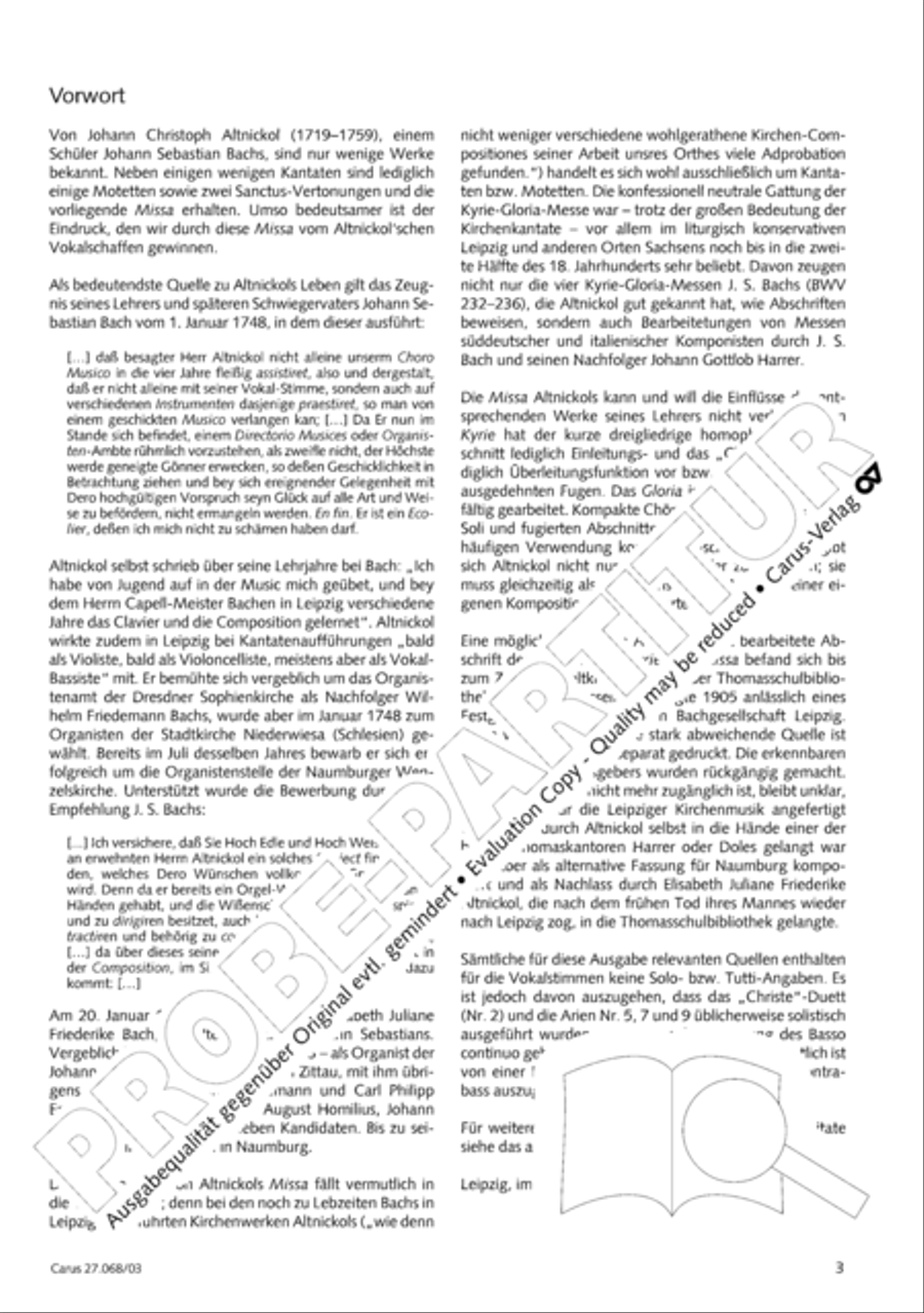 Mass in D minor (Missa in d) 4-Part scores gallery preview page 4