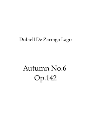 Book cover for Autumn No.6 Op.142