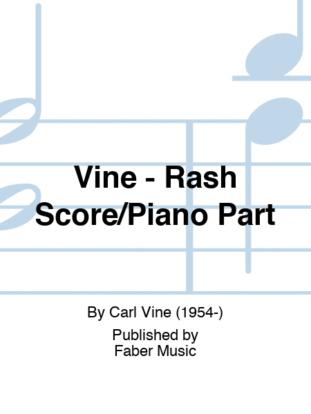Vine - Rash Score/Piano Part
