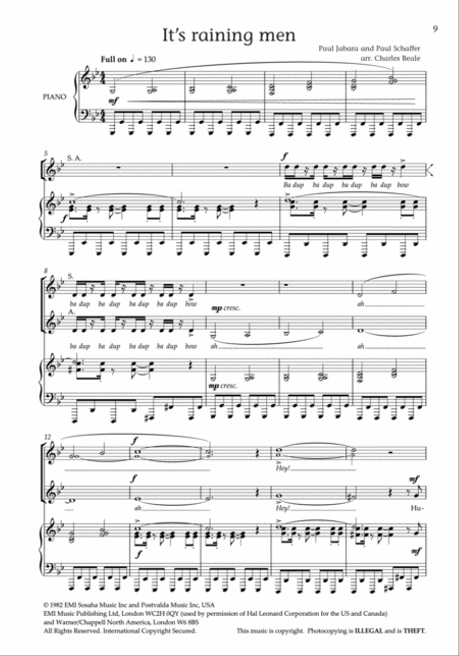 Disco Classics, Volume 1 Choir scores gallery preview page 3