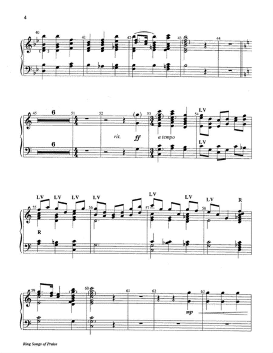 Ring Songs of Praise 3-Octaves scores gallery preview page 18