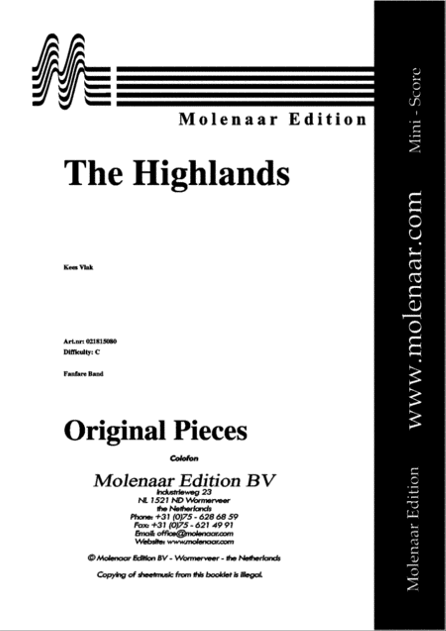 The Highlands Fanfare Band scores gallery preview page 2