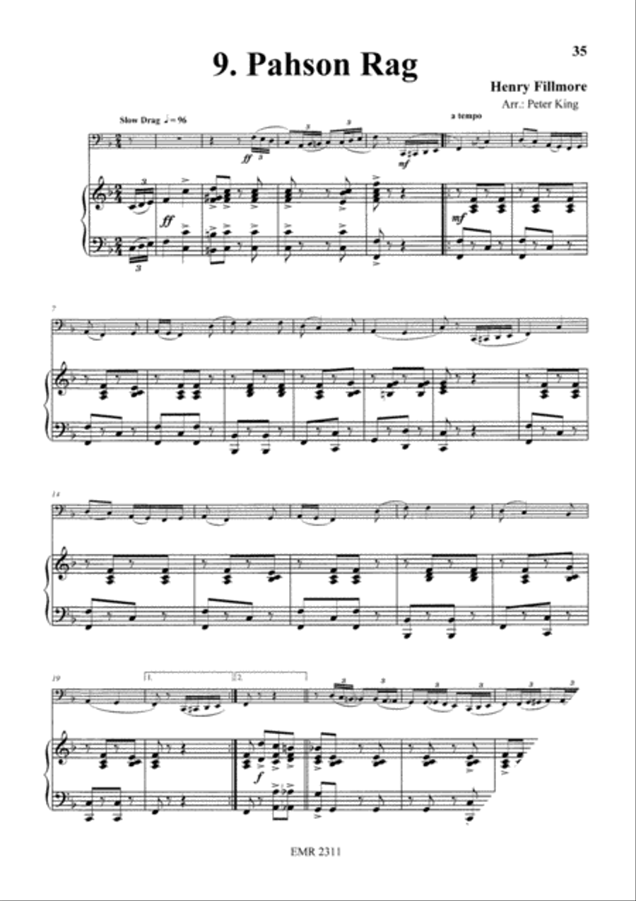 15 Rags Tuba scores gallery preview page 11
