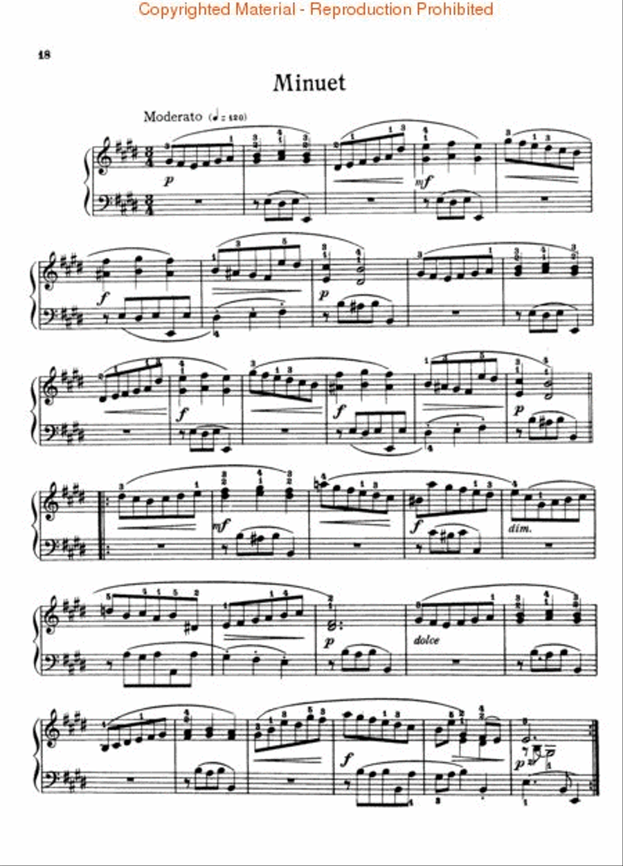 Master Series for the Young – Volume 1 Piano Solo scores gallery preview page 3
