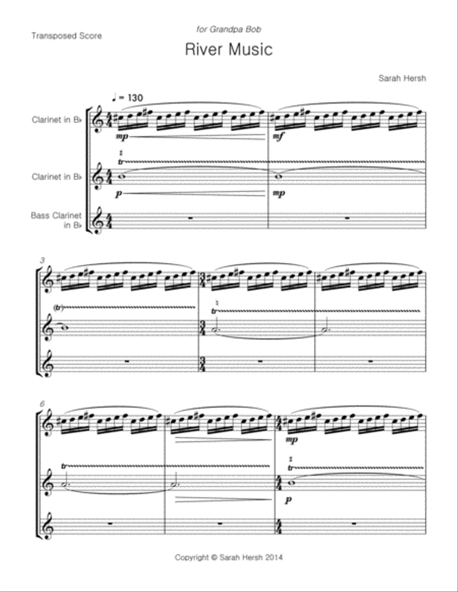 River Music Small Ensemble scores gallery preview page 3