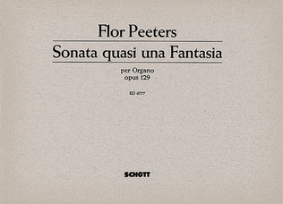 Book cover for Sonata Quasi Una Fantasia Op. 129