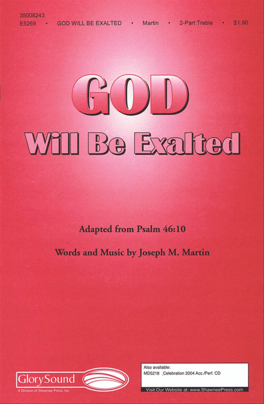 God Will Be Exalted God Will Be Exalted 2-Part scores gallery preview page 1