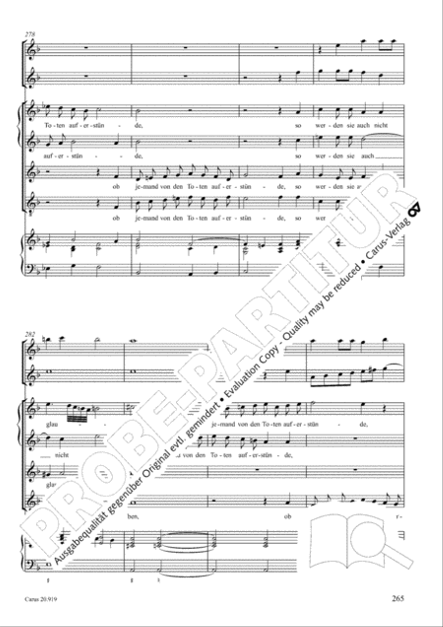 Opera varia I. Works with 1-7 parts (Complete edition, vol. 19) [Werke mit 1-7 obligaten Stimmen] Score scores gallery preview page 322
