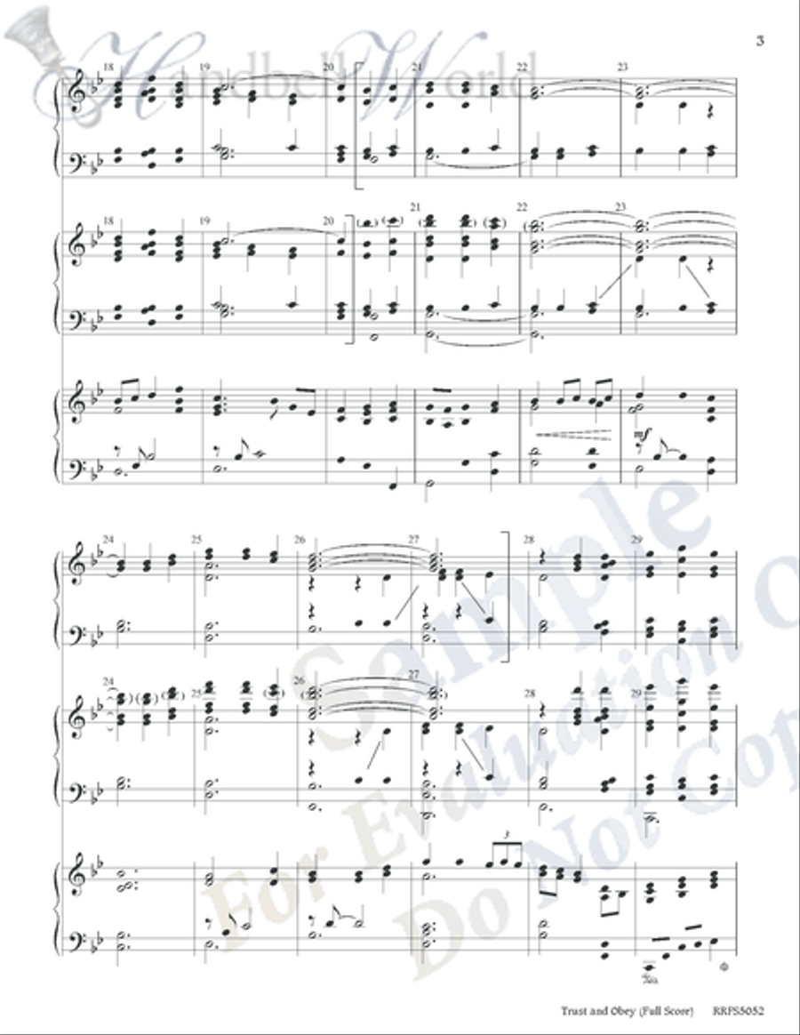 Trust and Obey 5-Octaves scores gallery preview page 6