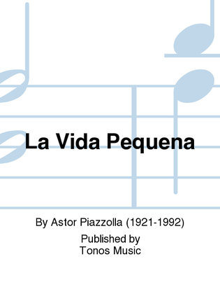 Book cover for La Vida Pequena