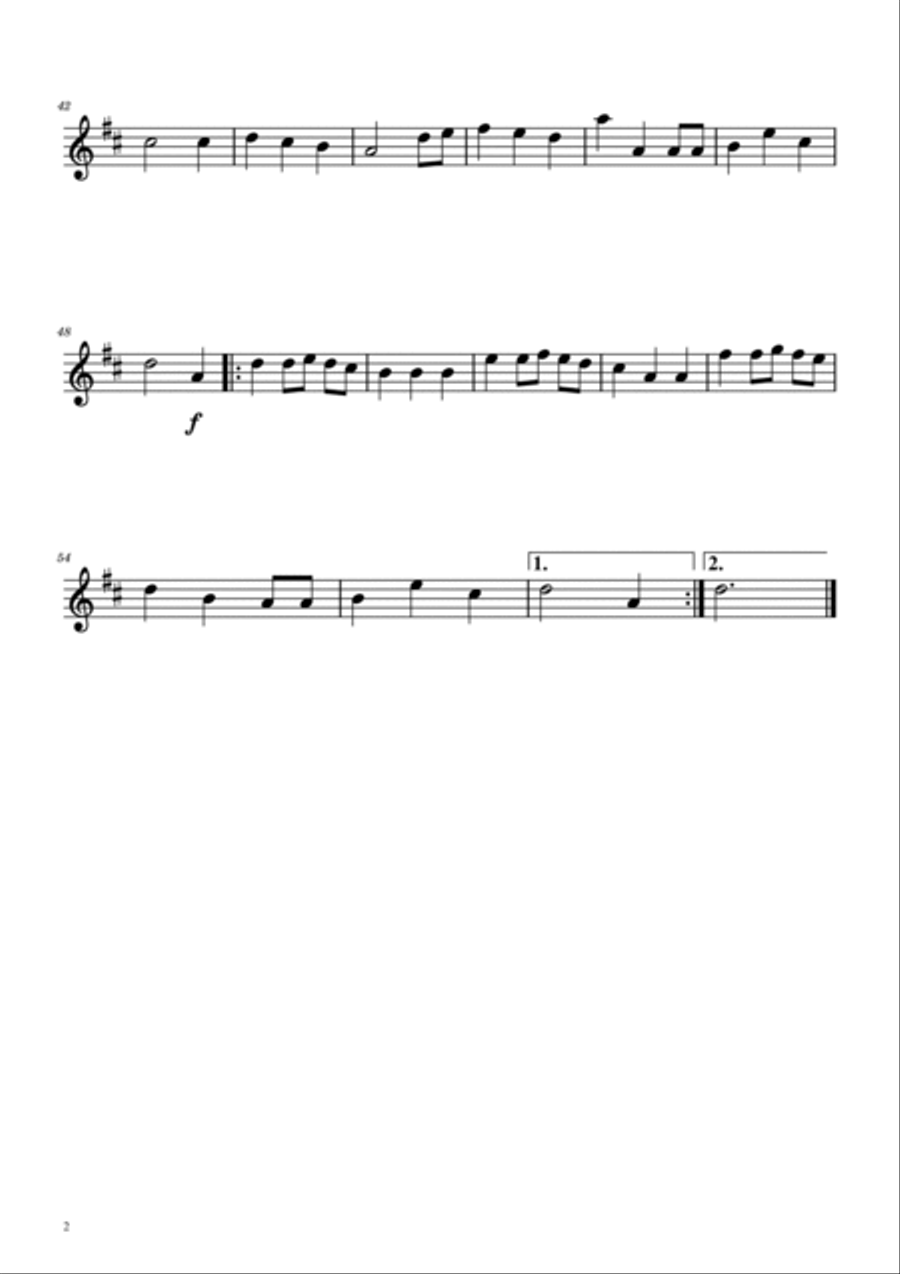 We Wish You a Merry Christmas - Sax Duet w/ Piano Woodwind Duet scores gallery preview page 2