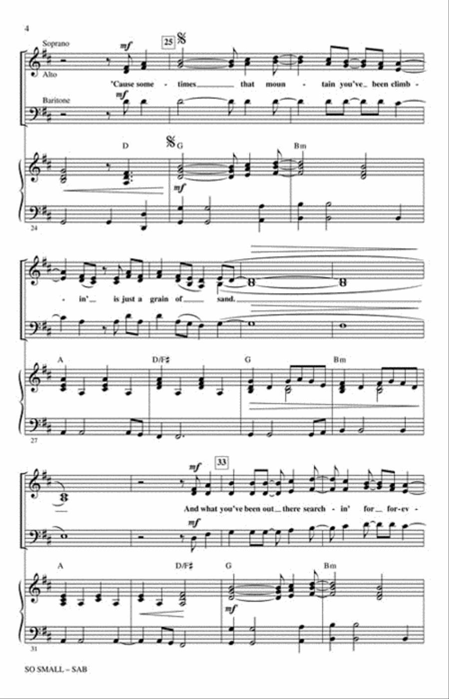 So Small 3-Part scores gallery preview page 2
