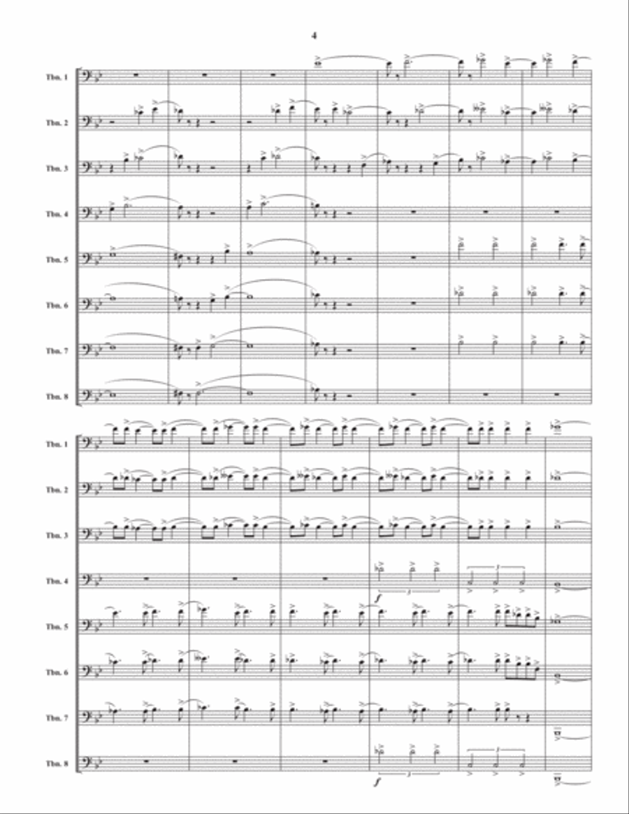 Tower Music Trombone scores gallery preview page 5