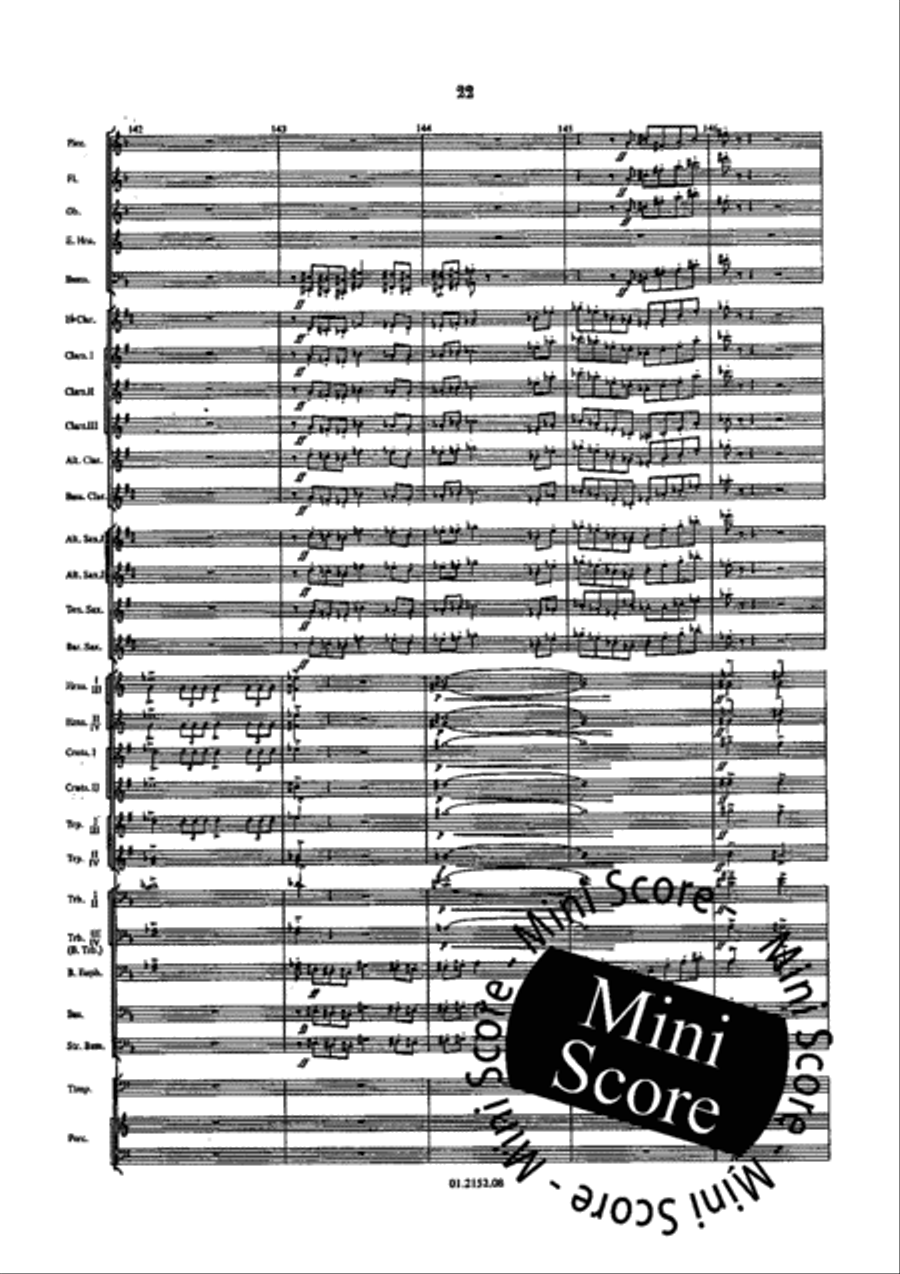Le Roi D'Ys Concert Band scores gallery preview page 28