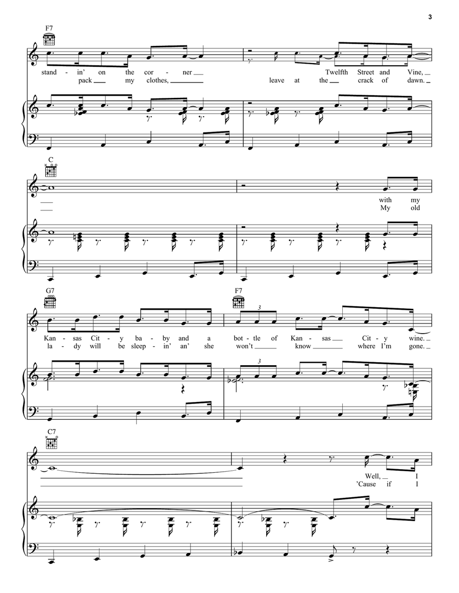 Kansas City Acoustic Guitar scores gallery preview page 3