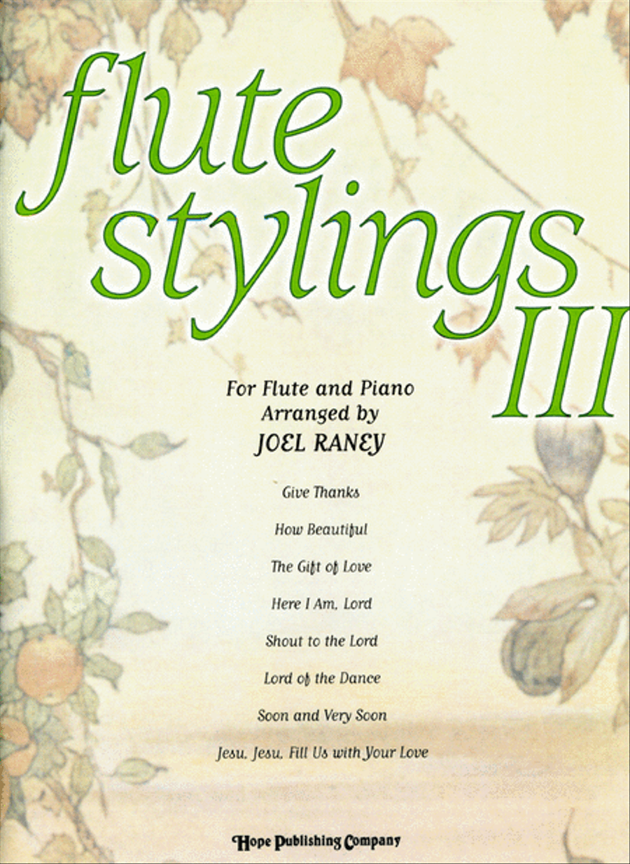 Flute Stylings III Flute Solo scores gallery preview page 1