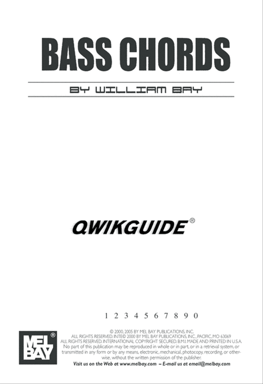 Bass Chords Qwikguide