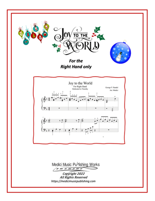 Book cover for Right Hand Only - Joy to the World