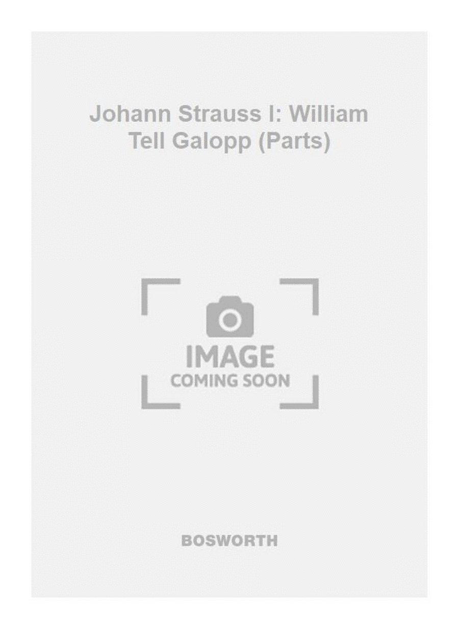 Johann Strauss I: William Tell Galopp (Parts) Orchestra scores gallery preview page 1