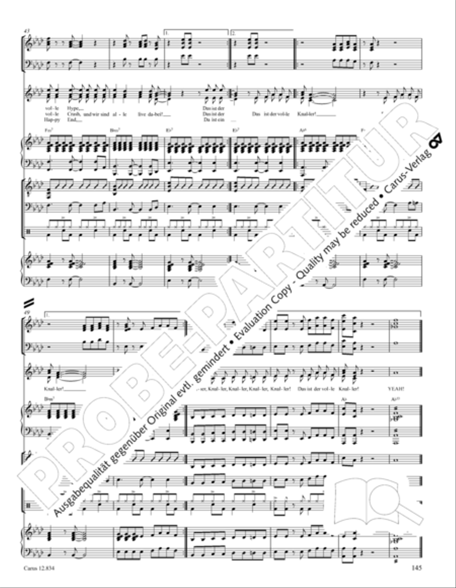 Schockorange Choir scores gallery preview page 146