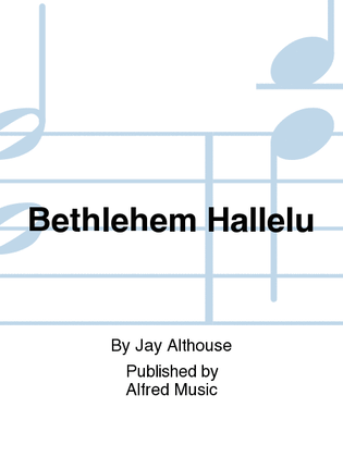 Book cover for Bethlehem Hallelu