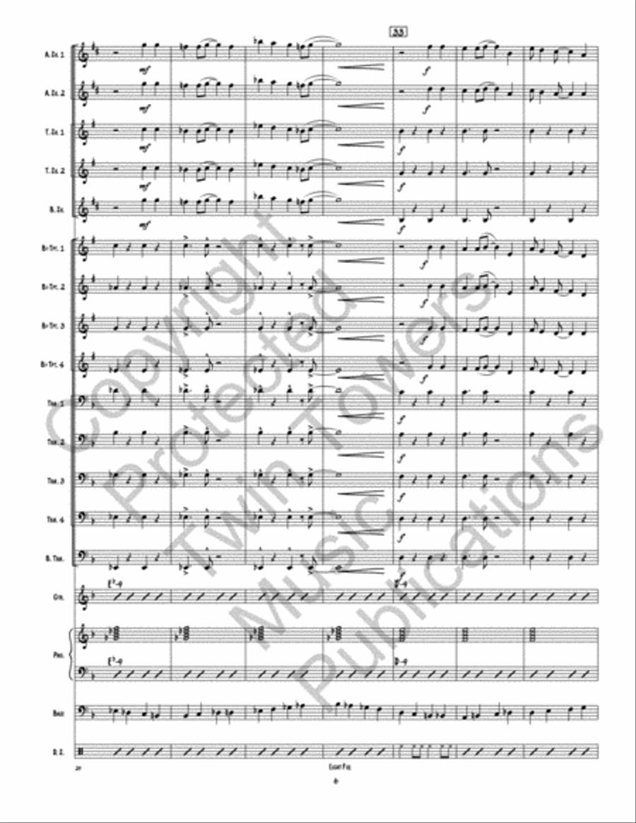 Impressionlike Impressionlike Jazz Ensemble scores gallery preview page 7
