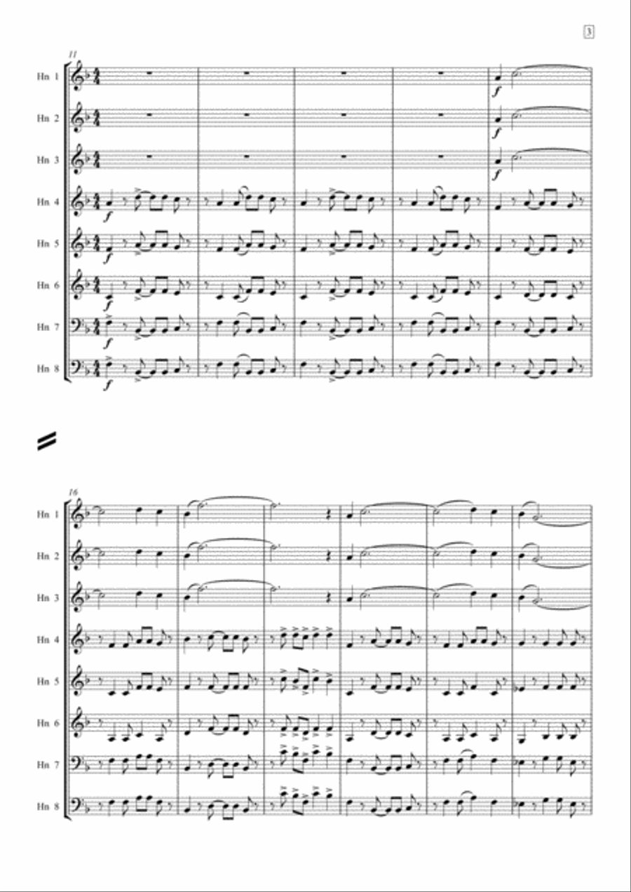 The Magnificent Seven The Magnificent Seven Brass Ensemble scores gallery preview page 3